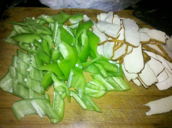Fragrant Dried Green Peppers recipe