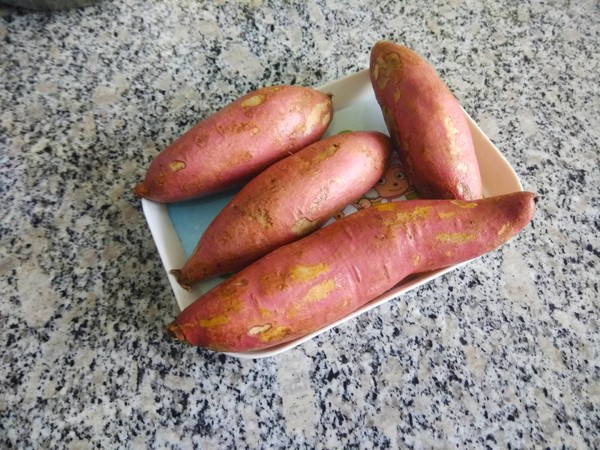 Microwave Baked Sweet Potatoes recipe