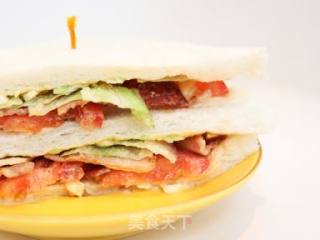 Egg Bacon Salad Sandwich recipe