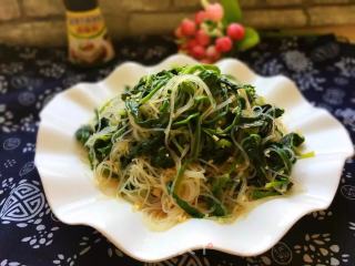 [shandong] Spinach Mixed with Vermicelli recipe