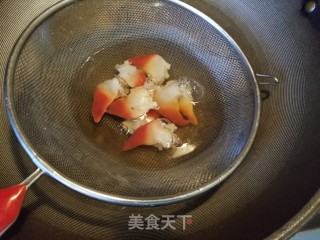 Cucumber Fungus Mixed with Arctic Shellfish recipe