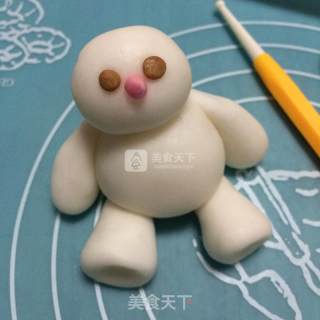 Snow Doll Fondant Cake recipe