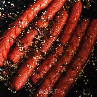 Spicy Ham Sausage recipe