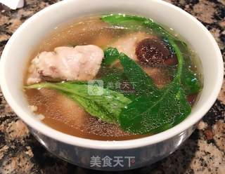 Mushroom Chicken Soup (simple Version) recipe