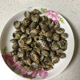 Boiled Flower Snail recipe