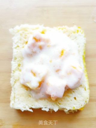 Mango Yogurt Popped Toast recipe