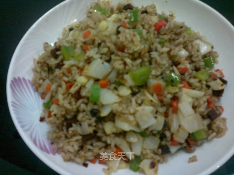 Spicy Beef Fried Rice recipe