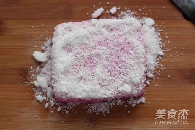 Pink Soy Milk Coconut Small Fang recipe