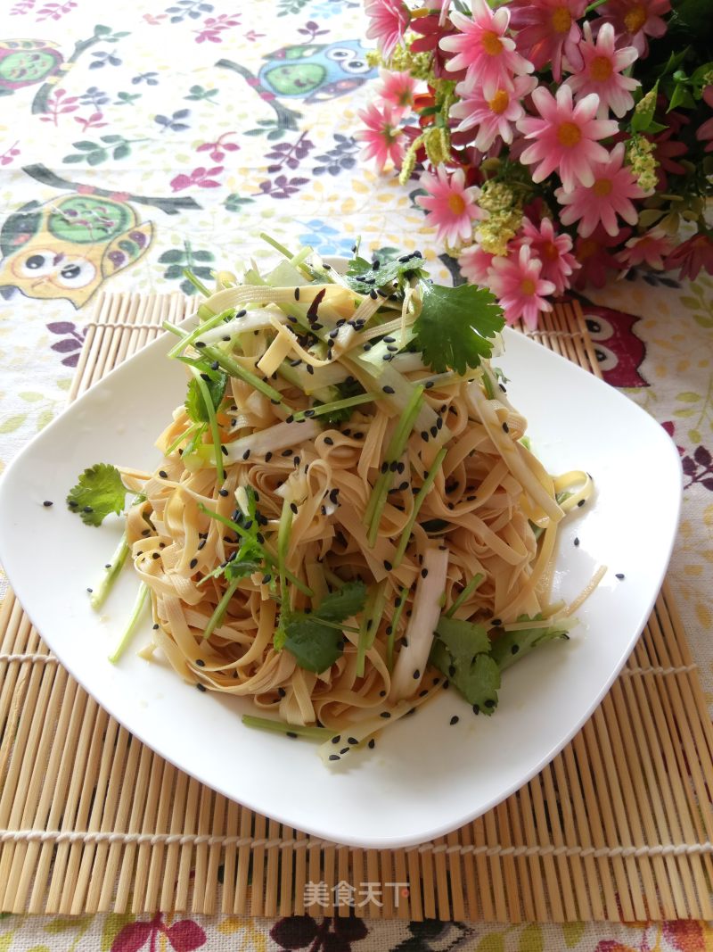 Mixed with Jinzhou Tofu Skin recipe