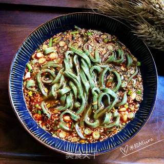 Sour Soup Spinach Noodles recipe