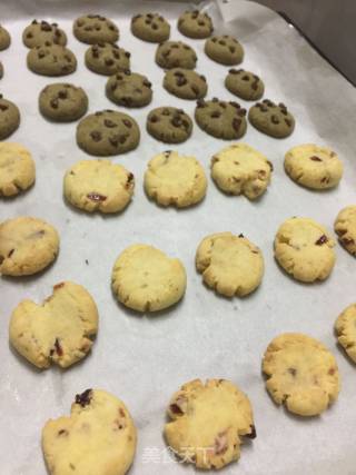 Matcha Chocolate Cookies recipe