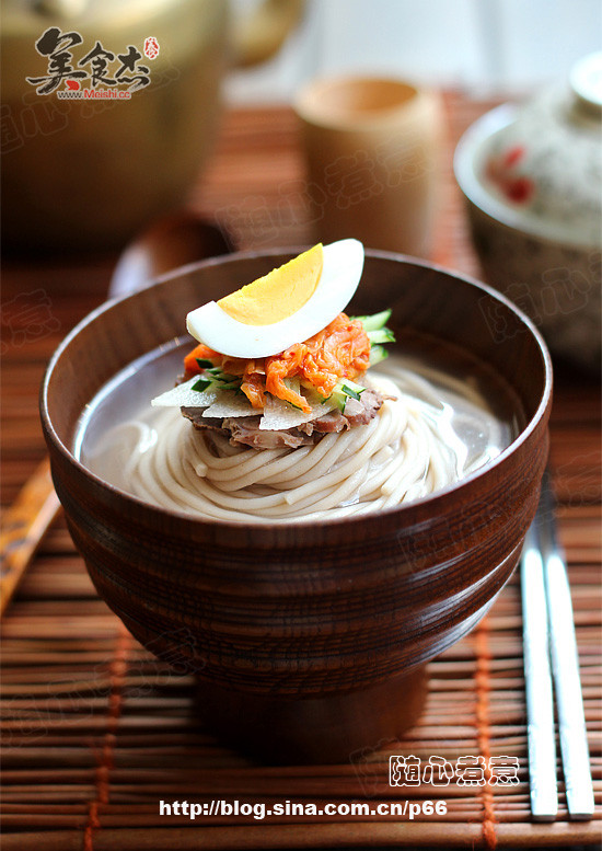 Korean Cold Noodles recipe