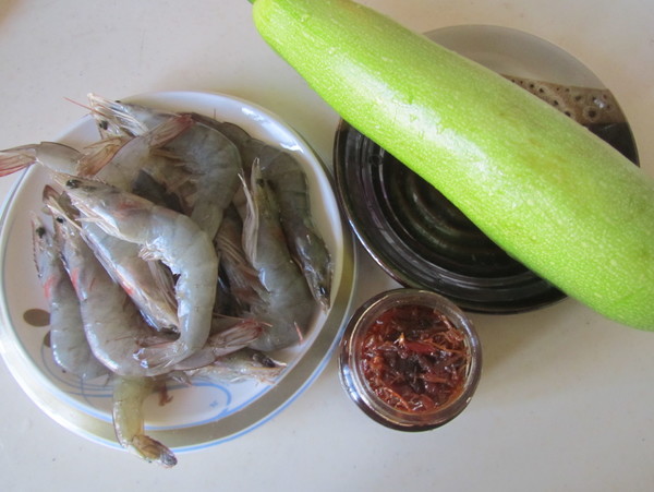 Stir-fried Shrimp and Winter Squash with Xo Sauce recipe