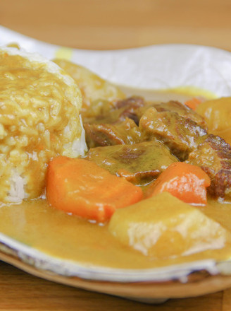 Curry Beef Brisket Rice