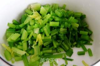 Celery Mixed with Soybeans recipe