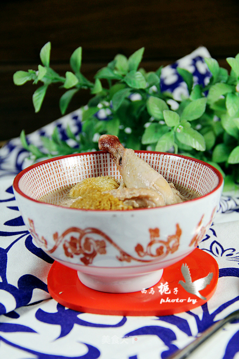 Hericium Mushroom Chicken Pot recipe