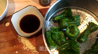 Tasty Tiger Skin Green Peppers recipe