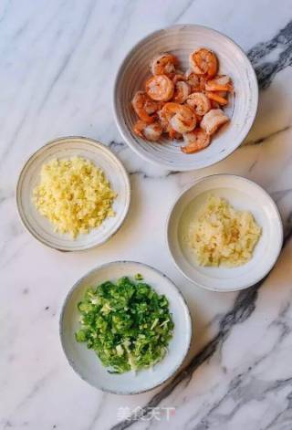 Fried Rice with Shrimp and Egg recipe