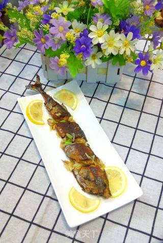 Pan-fried Saury recipe