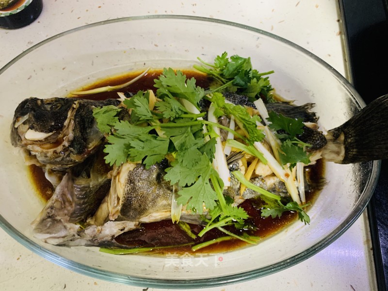 Steamed Blackhead Fish recipe