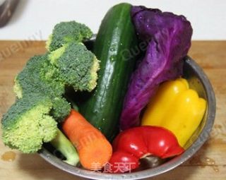 Fresh Vegetable Salad recipe