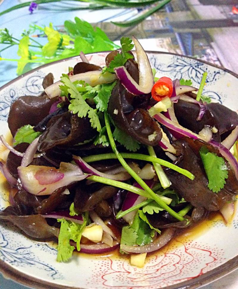 Onion Mixed Fungus recipe