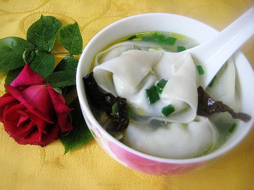 Cabbage Vegetarian Wonton recipe