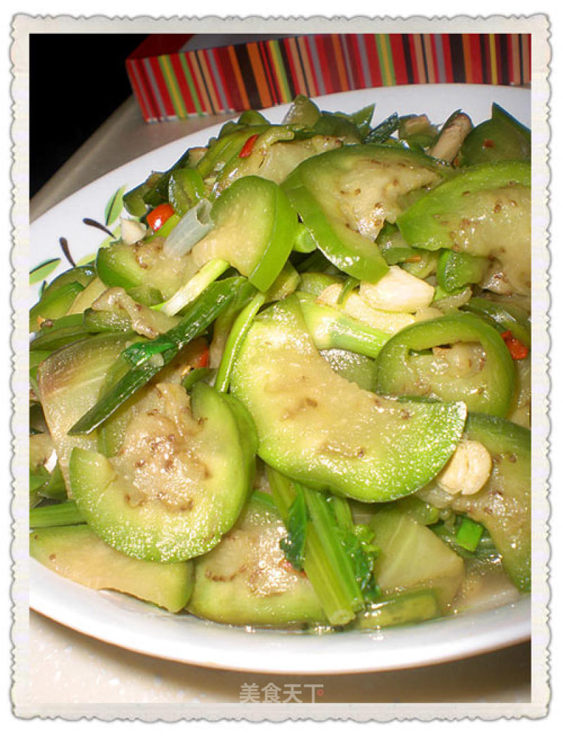 Stir-fried Green Eggplant recipe