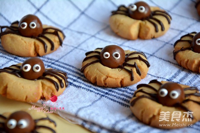 Halloween Spider Biscuit recipe