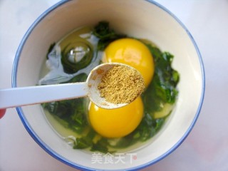 Spring Food Wild Vegetables-toon Quiche recipe