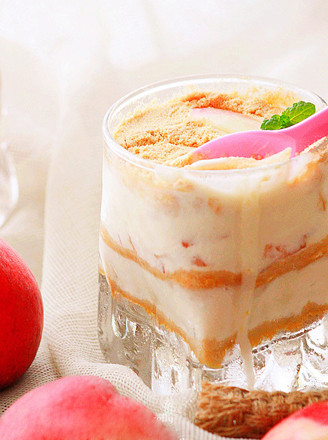 Peach Yogurt Sawdust Cup recipe