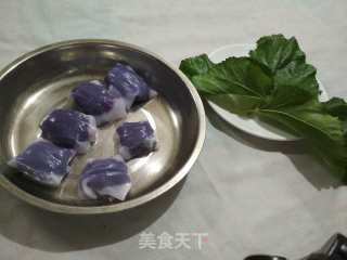 Purple Sweet Potato Vermicelli recipe