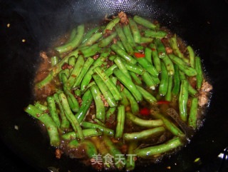 Spicy Dry Stir-fried Lentils recipe