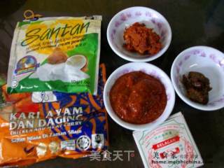 Delicious Introduction @@大马美食~~ Nasi Lemak with Cuttlefish Sambal recipe