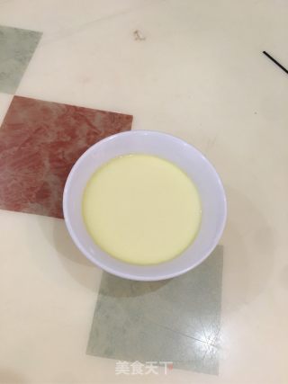 Milk Steamed Egg recipe