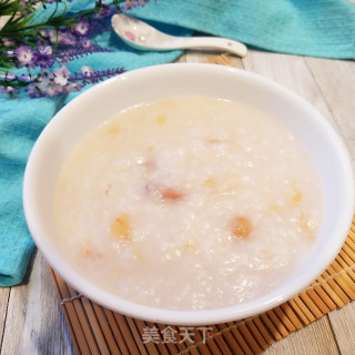 Dried Bonito and Peanut Porridge recipe