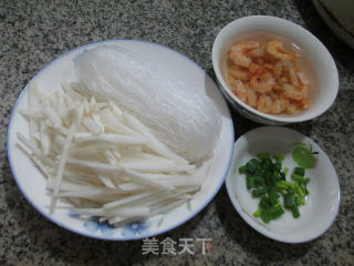 Kaiyang Radish Boiled Vermicelli recipe