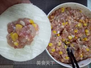 Shrimp and Corn Dumplings recipe