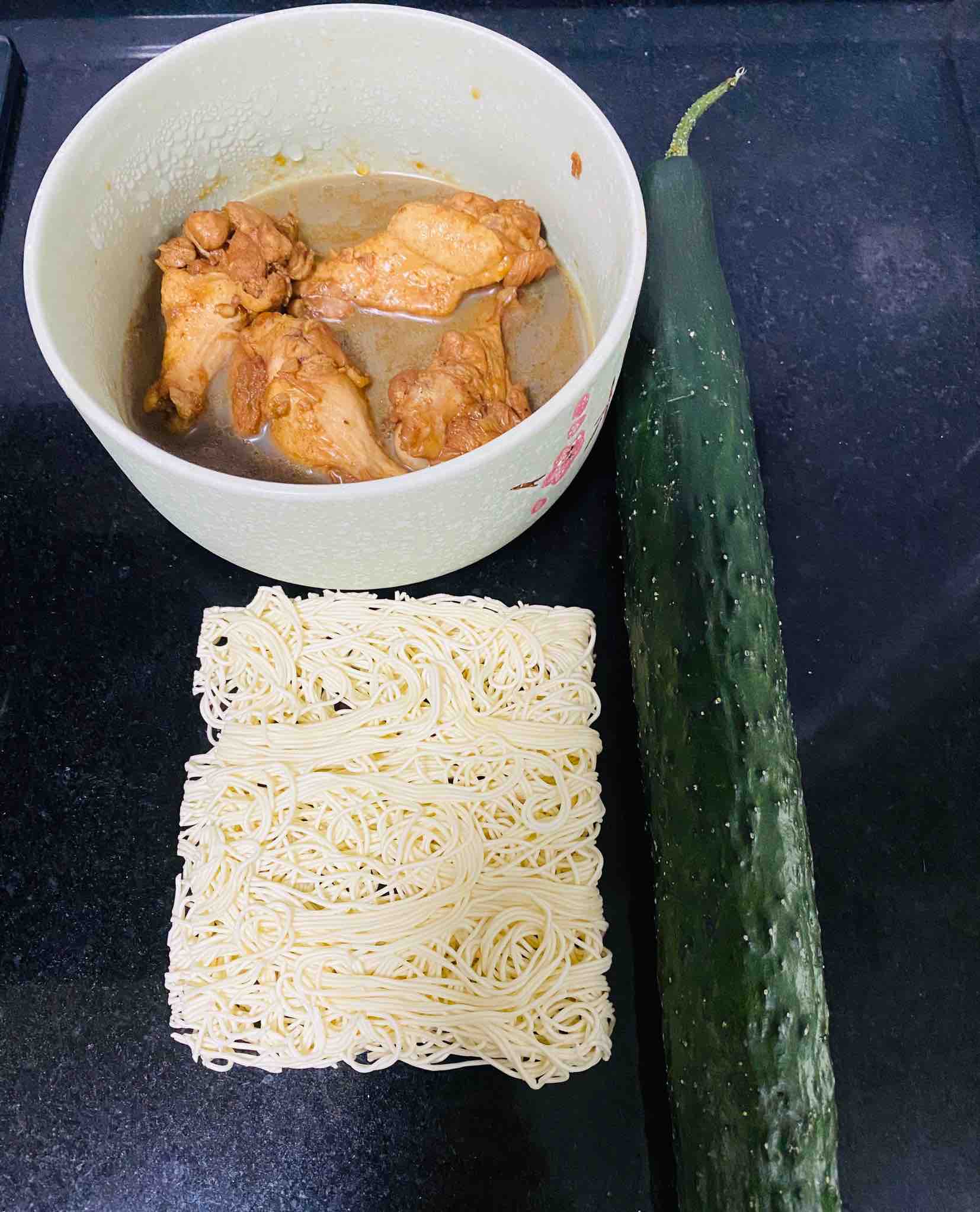 Chicken Wing Sauce Noodles, Really Have Chicken Wings recipe