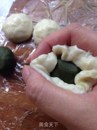 [normal Flour Edition] Matcha Red Bean Crisps-winners of Lezhong Colorful Summer Baking Competition recipe