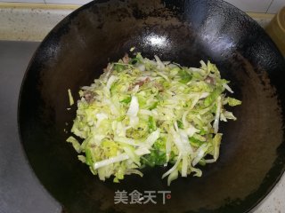 Stir-fried Vermicelli with Cabbage recipe