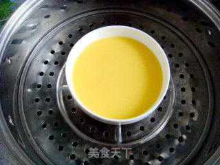 Steamed Egg Custard (one Type of Steamed Egg with Two Flavors) recipe