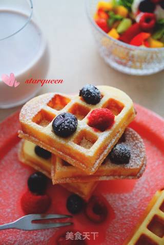 Waffle recipe