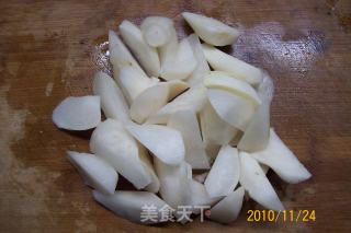 Garlic and Radish Chicken Bone Soup recipe