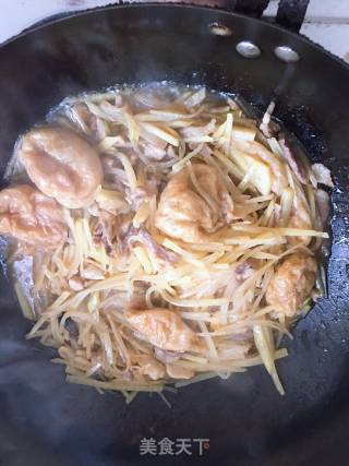 Potato Shredded Oil Gluten recipe