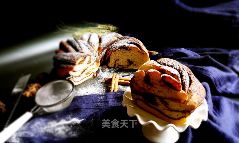 #四session Baking Contest and is Love to Eat Festival# Natural Fermented Brown Sugar Cinnamon Chocolate Rolls recipe