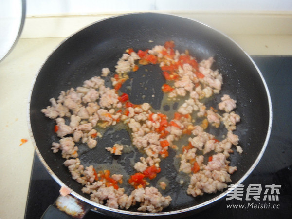 Stir-fried Vermicelli with Minced Meat recipe