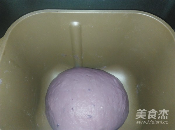 Purple Sweet Potato Toast recipe
