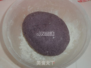 #四session Baking Contest and is Love to Eat Festival# Purple Rice Marbled Toast recipe