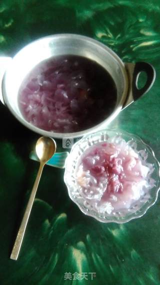 Purple Sweet Potato Tremella recipe